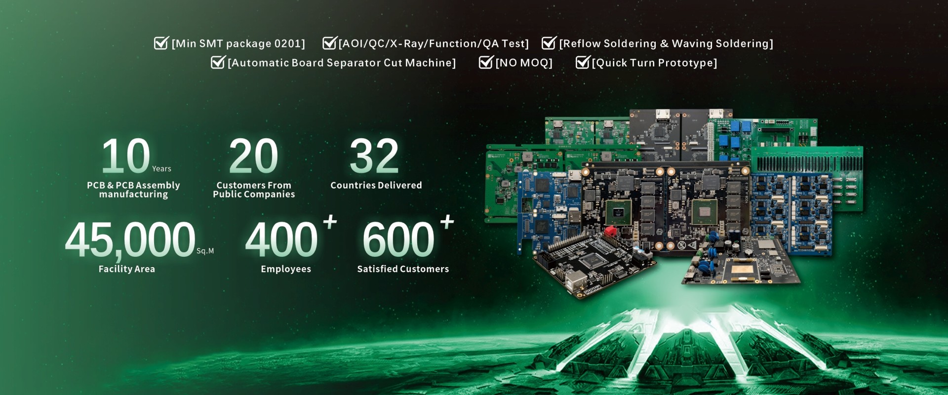 качество SMT агрегат PCB фабрика