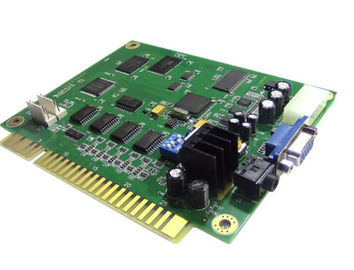Хорошая цена. Двойник изготовленного на заказ собрания твердый SMT PCB встал на сторону PCB для множественных портов онлайн