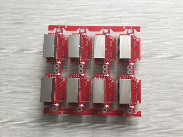 Хорошая цена. UL 94V0 FR4 Сборка электронных платок Red Soldermask PCB Assembly Service онлайн