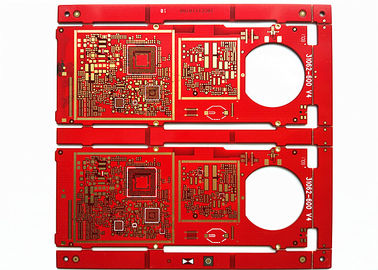 Хорошая цена. Золота погружения HAL FR-4 доска PCB материального красного Soldermask 2layer 2oz разнослоистая онлайн