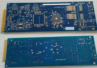 Хорошая цена. 6 слоев пальца 10u золота твердого хромирования PCB ENIG прототипирования FR4 поверхностного» онлайн