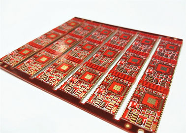 Хорошая цена. 2-22 плата с печатным монтажом PCB золота FR-4 Soldermask Immsion слоев красная онлайн
