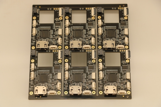 Хорошая цена. 6 разнослоистой слоев доски FR4 PCB с поворотом собрания FR4 TG150 20um Pcb прототипа ENIG SMT управлением импеданса быстрым онлайн