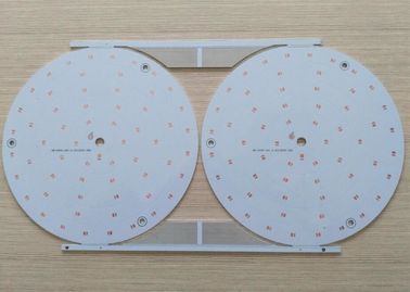 Хорошая цена. Изготовитель доски PCB PCB однослойный Wite Soldermask СИД алюминиевый онлайн