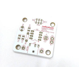 Хорошая цена. 2 слоя PCB платы с печатным монтажом белого Soldmask красного Silkscreen FR-4 электронного онлайн