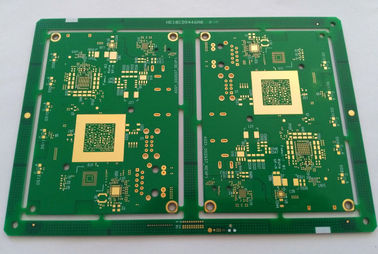Хорошая цена. 10 HDI FR4 PCB монтажной платы ENIG зеленого цвета слоев буровой скважины soldmask минимальной 0.1mm онлайн