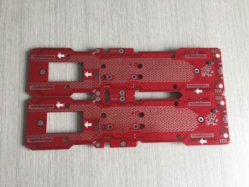 Хорошая цена. Красное собрание PCB UL 94V0 FR4 Soldermask HASL онлайн