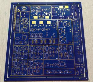Хорошая цена. 8 толщины меди 1OZ FR4 слоев доски PCB голубой Soldmask 1.6mm разнослоистой онлайн