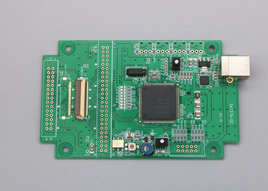Хорошая цена. » собрание PCB прототипа 2U 6 3Oz черноты слоев Silkscreen Soldmask белого онлайн